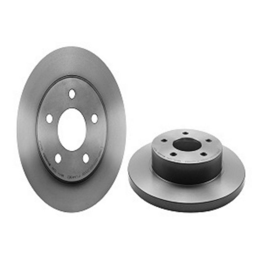 Brembo 08.B600.11 Brembo UV Coated Solid Brake Rotor