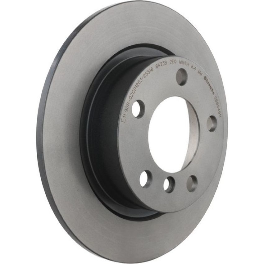 Brembo 08.B649.11 Brembo UV Coated Solid Brake Rotor