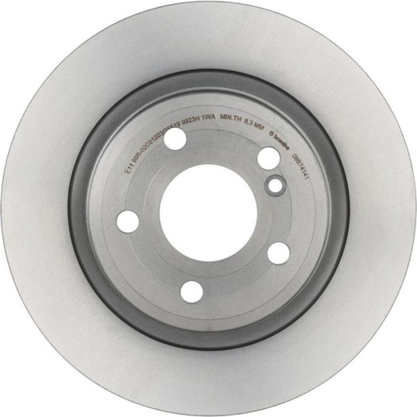 Brembo 08.B741.41 Brembo UV Coated Solid Brake Rotor