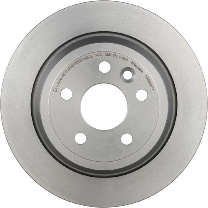 Brembo 08.B804.11 Brembo UV Coated Solid Brake Rotor