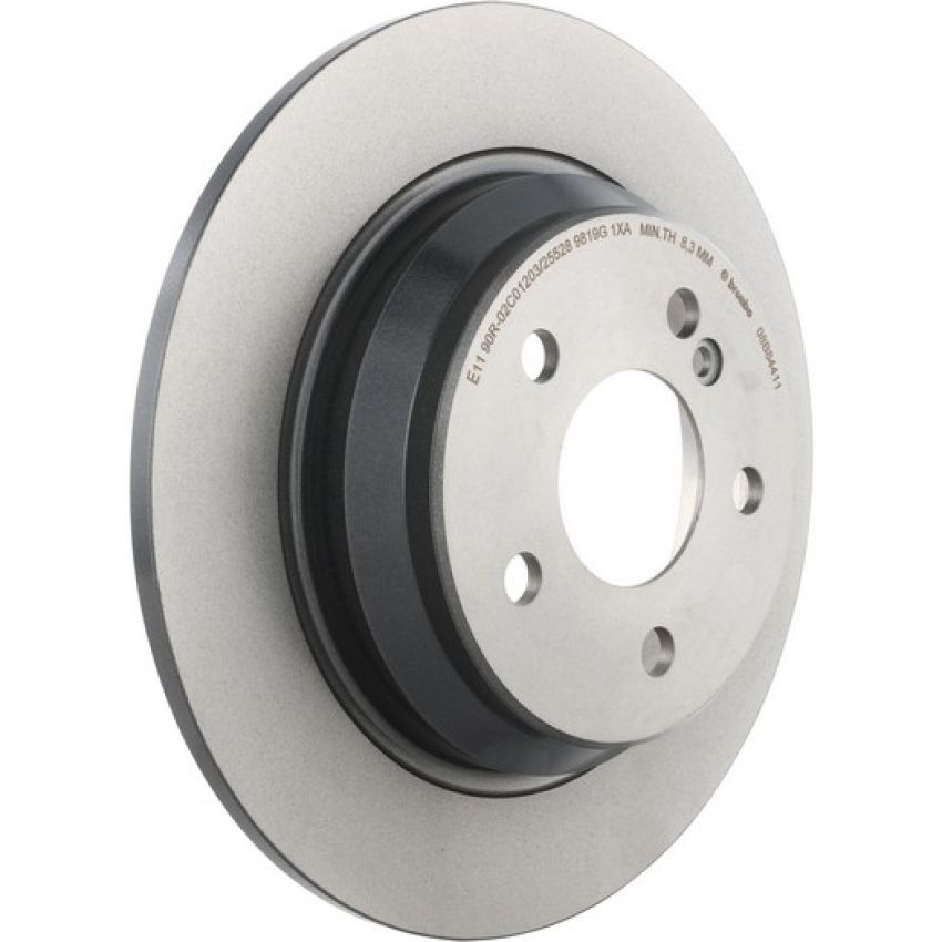 Brembo 08.B844.11 Brembo UV Coated Solid Brake Rotor