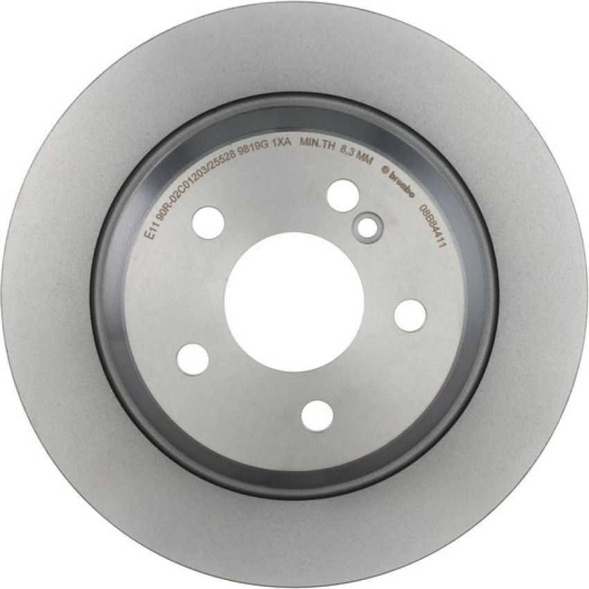 Brembo 08.B844.11 Brembo UV Coated Solid Brake Rotor
