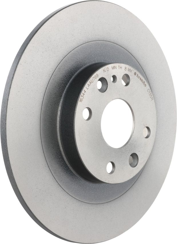 Brembo 08.C135.11 Brembo UV Coated Solid Brake Rotor