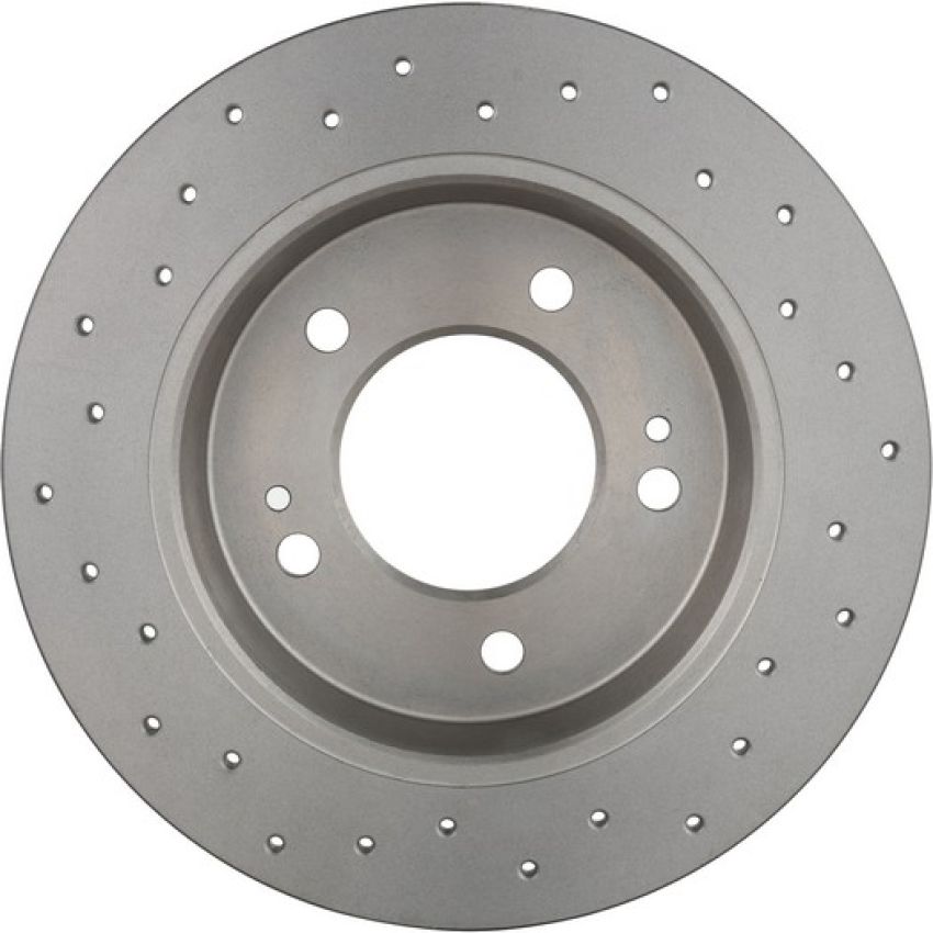 Brembo 08.C172.2X Premium UV Coated Rear Xtra Cross Drilled Brake Rotor
