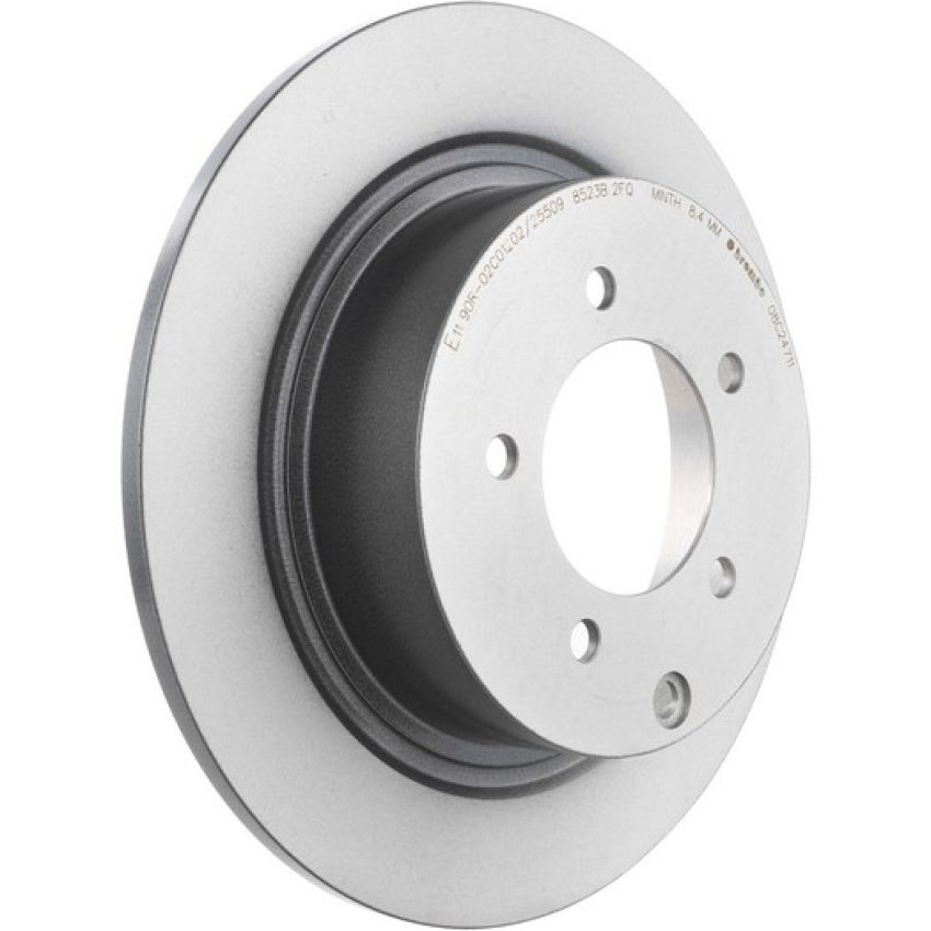 Brembo 08.C247.11 Brembo UV Coated Solid Brake Rotor