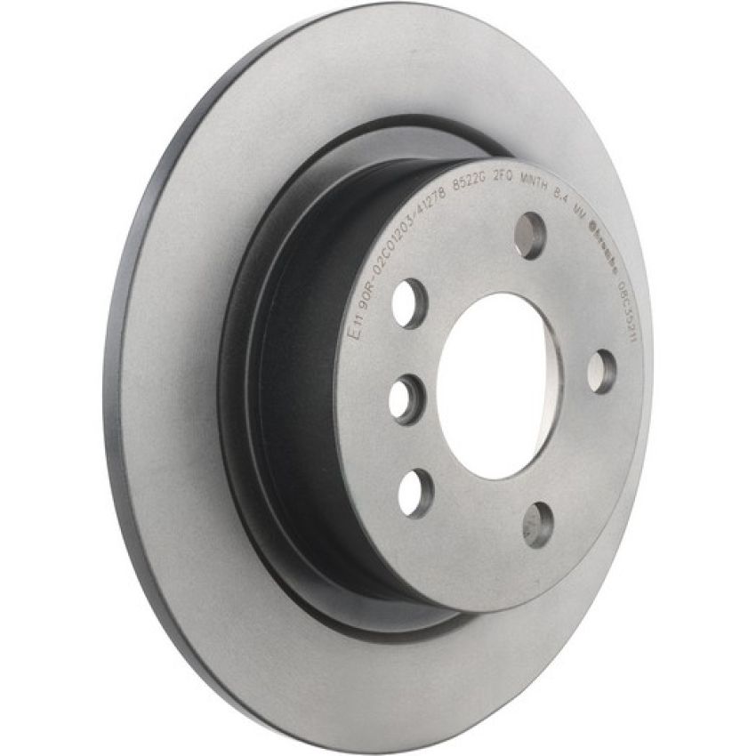 Brembo 08.C352.11 Brembo UV Coated Solid Brake Rotor