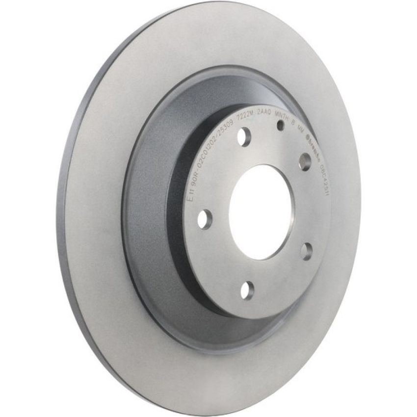Brembo 08.C425.11 Brembo UV Coated Solid Brake Rotor