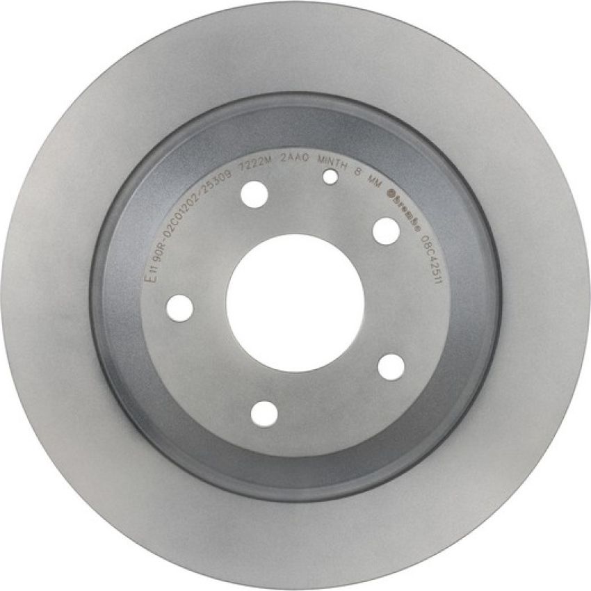 Brembo 08.C425.11 Brembo UV Coated Solid Brake Rotor