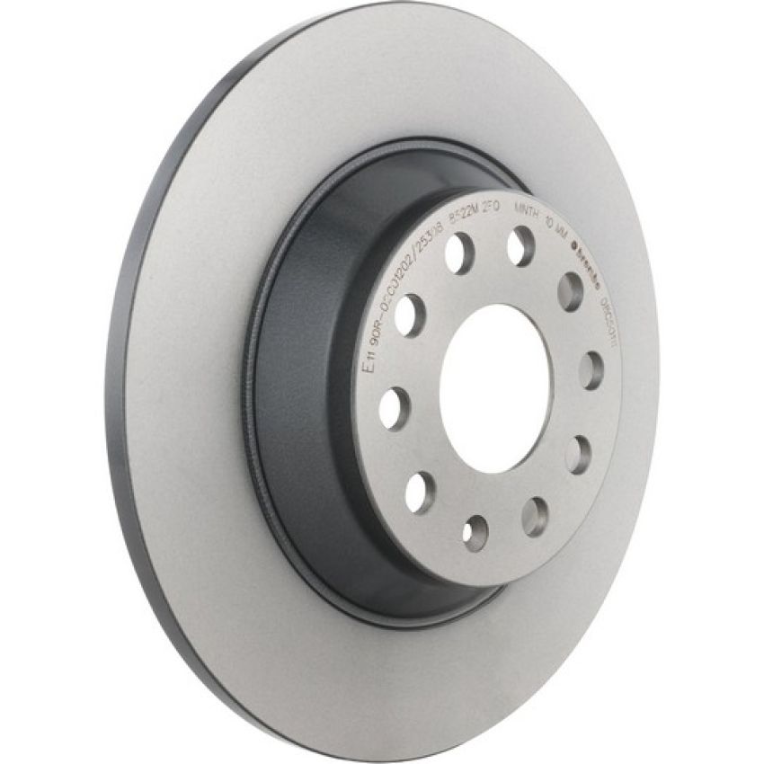 Brembo 08.C501.11 Brembo UV Coated Solid Brake Rotor