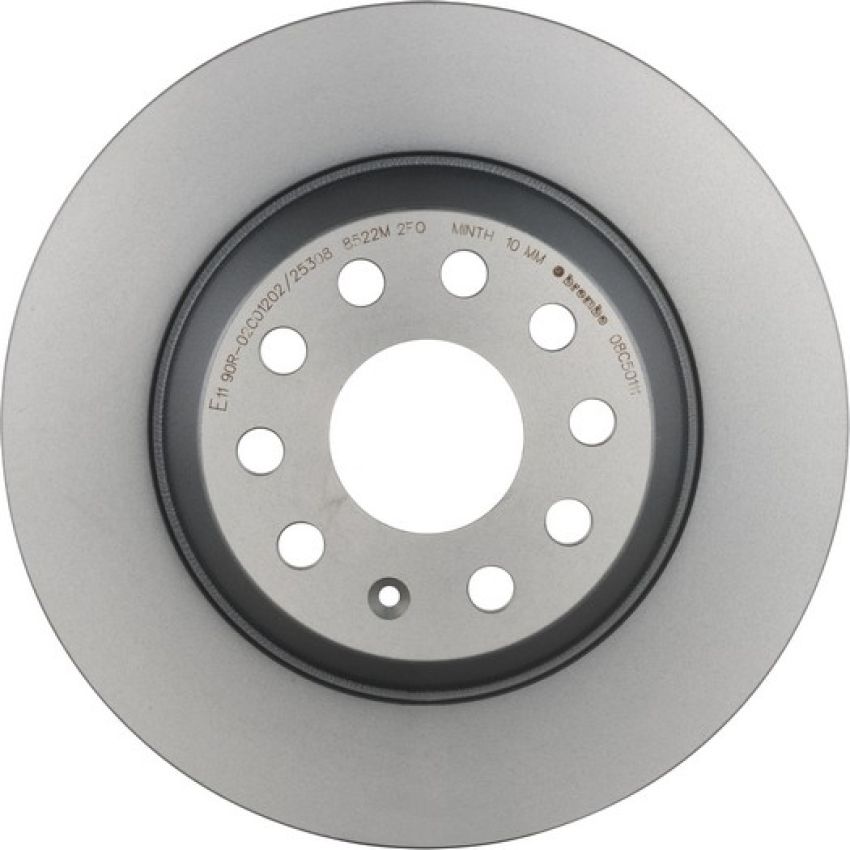 Brembo 08.C501.11 Brembo UV Coated Solid Brake Rotor