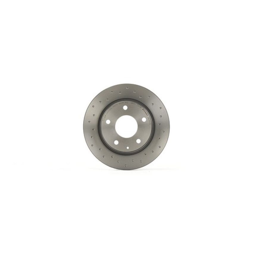 Brembo 08.C653.1X Premium UV Coated Xtra Cross Drilled Brake Rotor