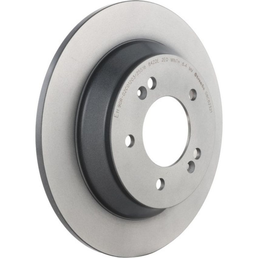 Brembo 08.C823.21 Brembo UV Coated Solid Brake Rotor