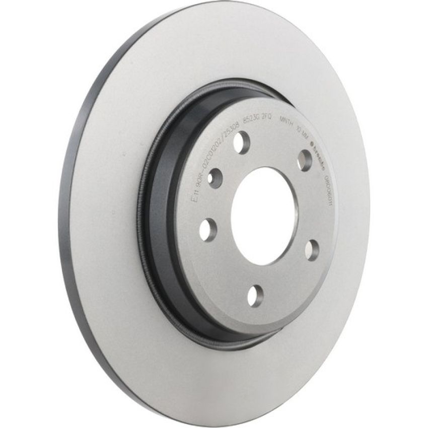 Brembo KT00979 Brembo ceramic brake pad and UV coated solid  brake disc kit