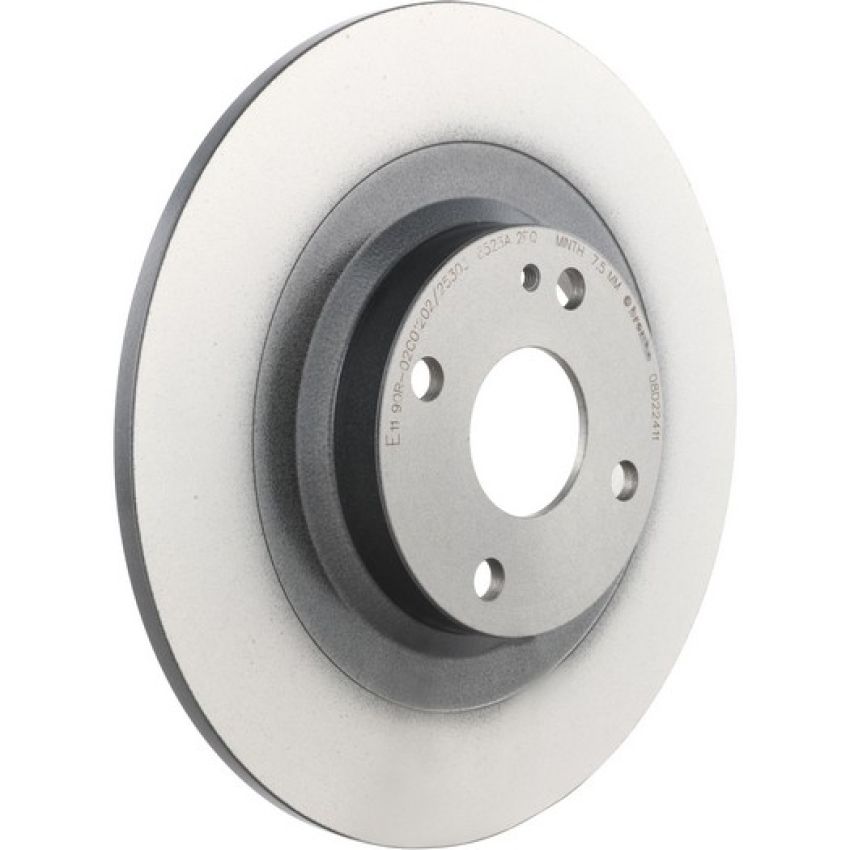 Brembo 08.D224.11 Brembo UV Coated Solid Brake Rotor
