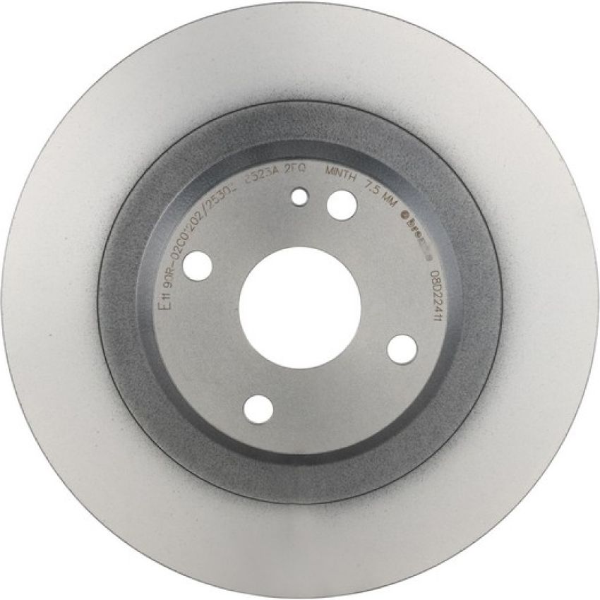 Brembo 08.D224.11 Brembo UV Coated Solid Brake Rotor