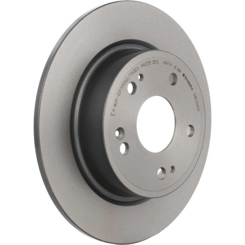 Brembo 08.D326.11 Brembo UV Coated Solid Brake Rotor