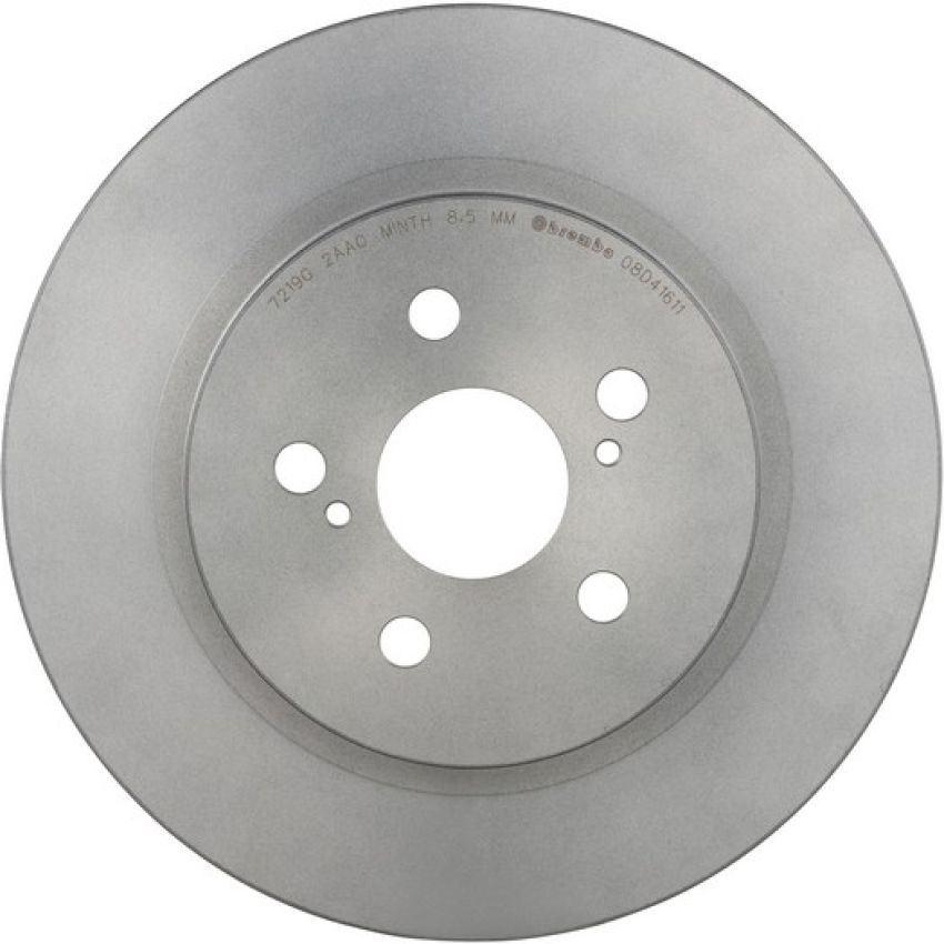 Brembo 08.D416.11 Brembo UV Coated Solid Brake Rotor