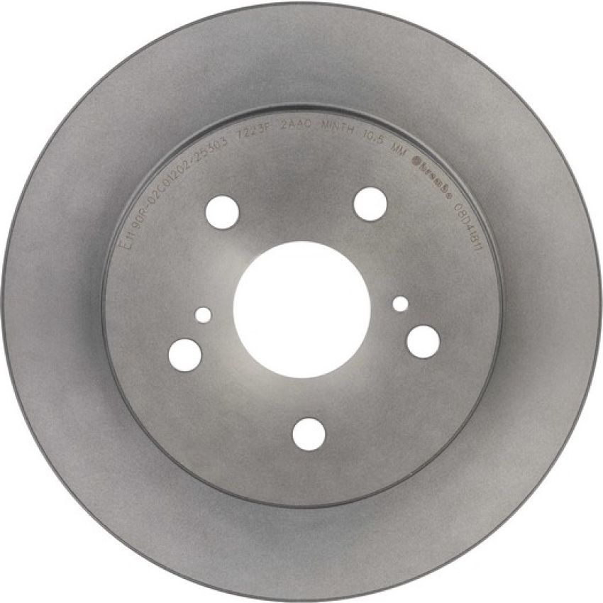 Brembo 08.D418.11 Brembo UV Coated Solid Brake Rotor