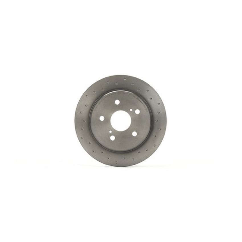 Brembo 08.D418.1X Premium UV Coated Xtra Cross Drilled Brake Rotor