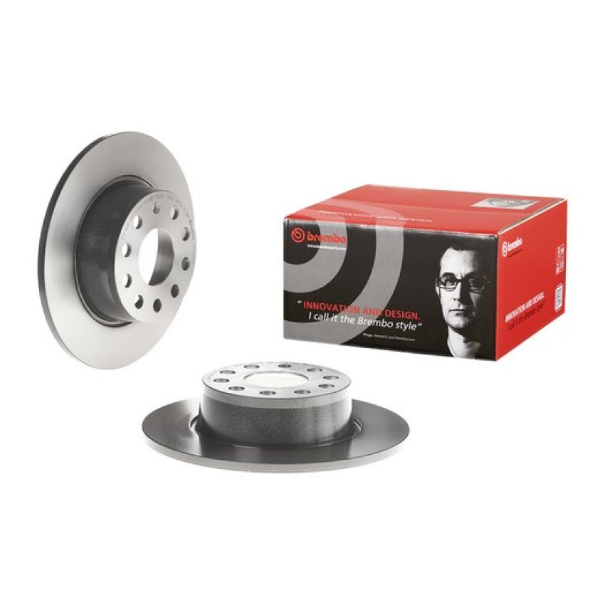 Brembo 08.D425.11 Brembo UV Coated Solid Brake Rotor