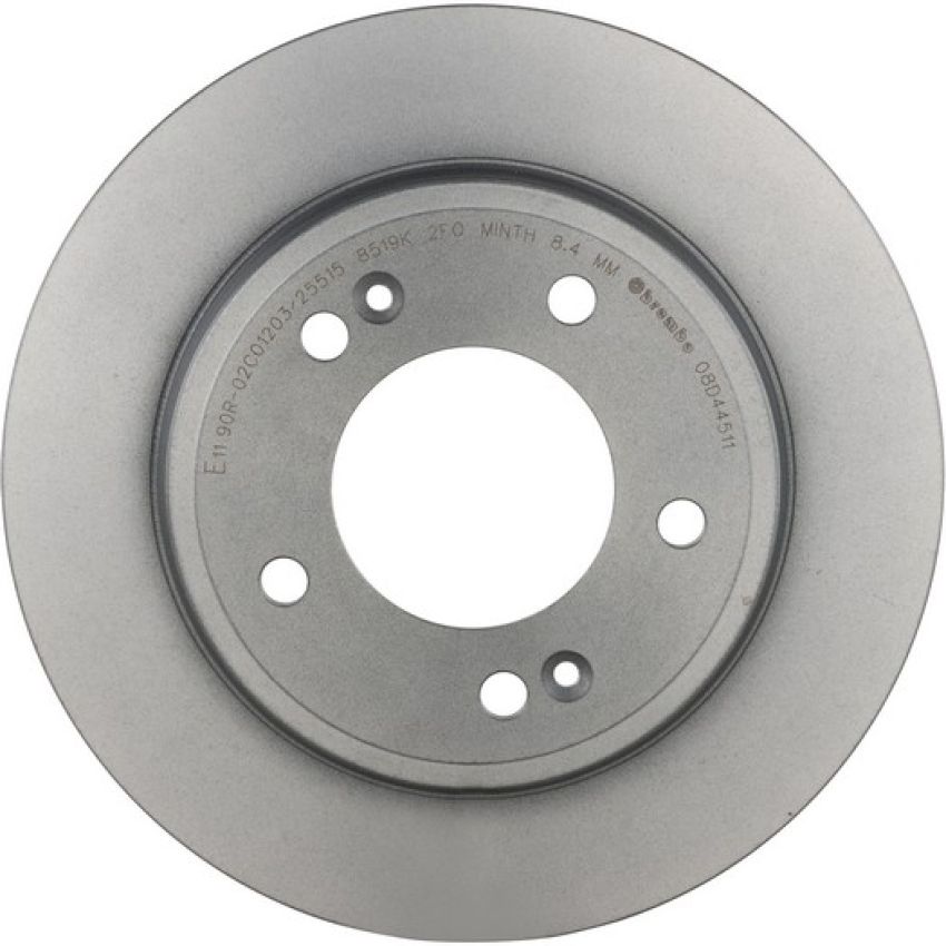 Brembo 08.D445.11 Brembo UV Coated Solid Brake Rotor