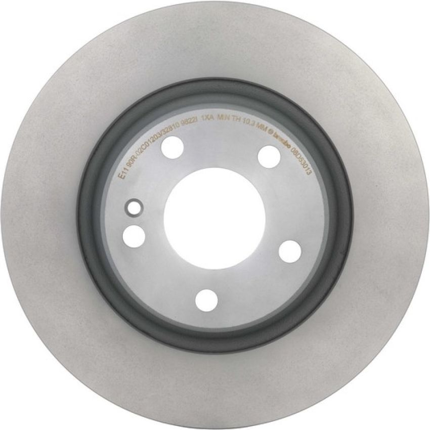 Brembo 08.D530.13 Premium Co-Cast Coated Brake Rotor