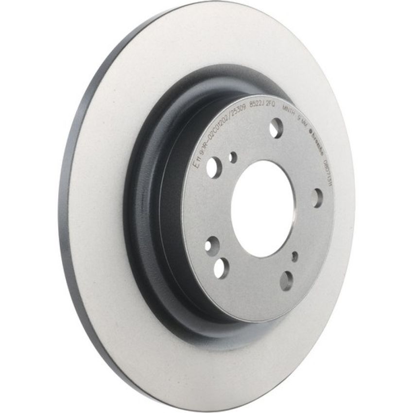 Brembo 08.D713.11 Brembo UV Coated Solid Brake Rotor
