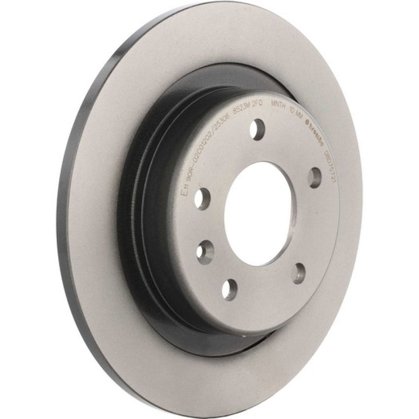 Brembo 08.D757.21 Brembo UV Coated Solid Brake Rotor