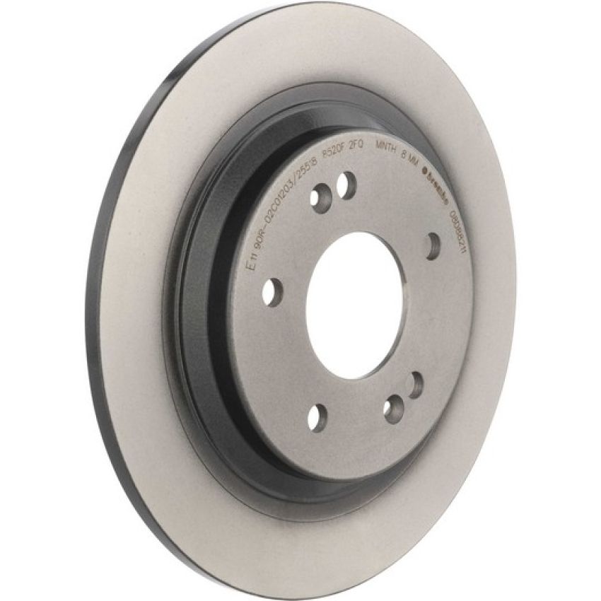 Brembo 08.D882.11 Brembo UV Coated Solid Brake Rotor