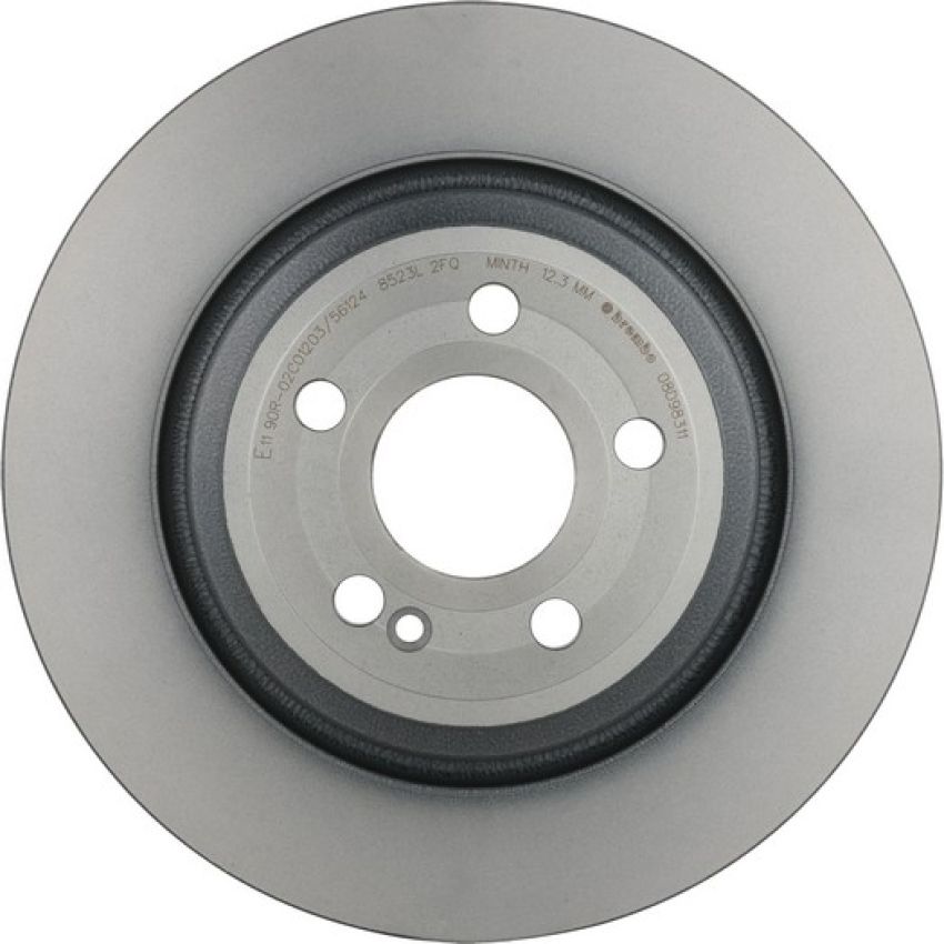 Brembo 08.D983.11 Brembo UV Coated Solid Brake Rotor