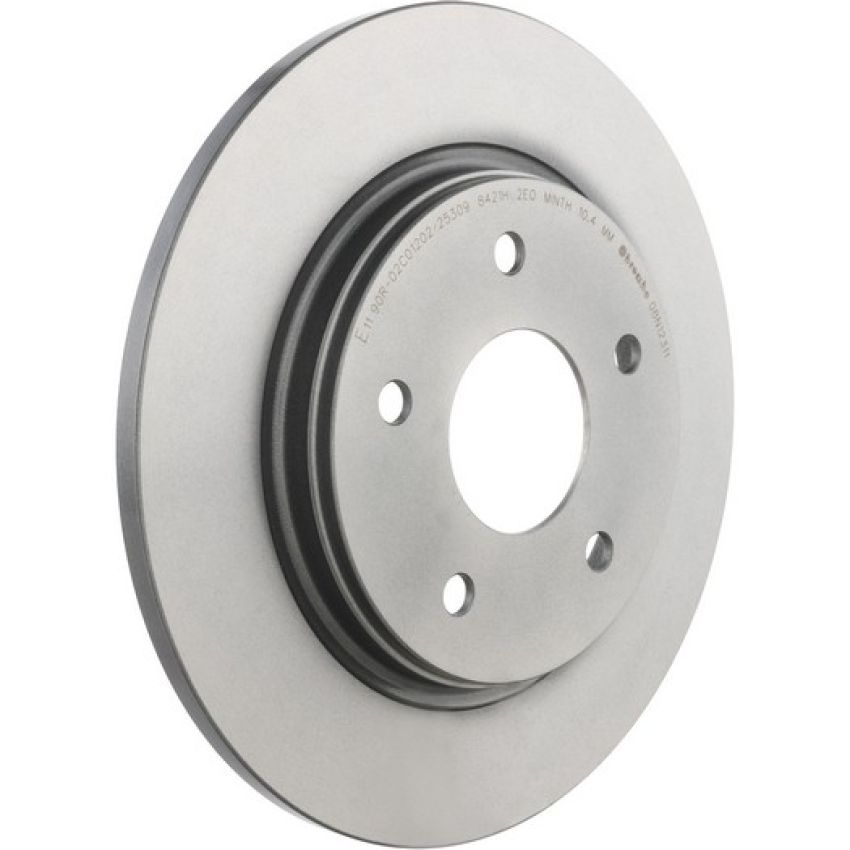 Brembo 08.N123.11 Brembo UV Coated Solid Brake Rotor