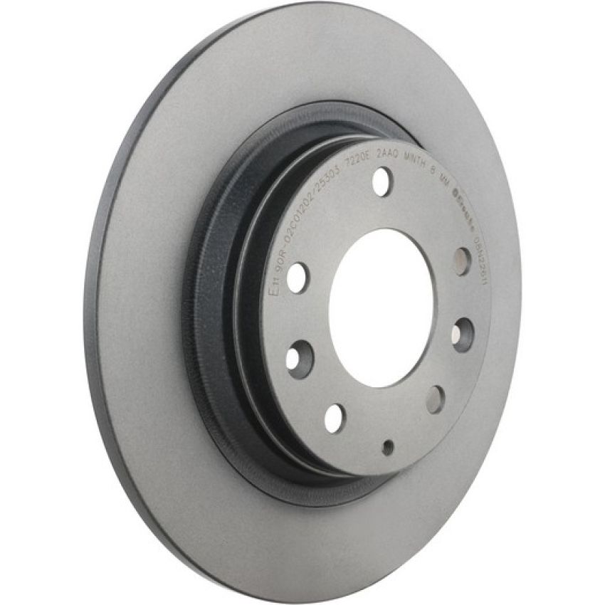 Brembo 08.N226.11 Brembo UV Coated Solid Brake Rotor