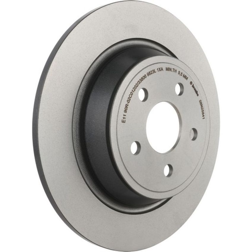 Brembo 08.N258.41 Brembo UV Coated Solid Brake Rotor