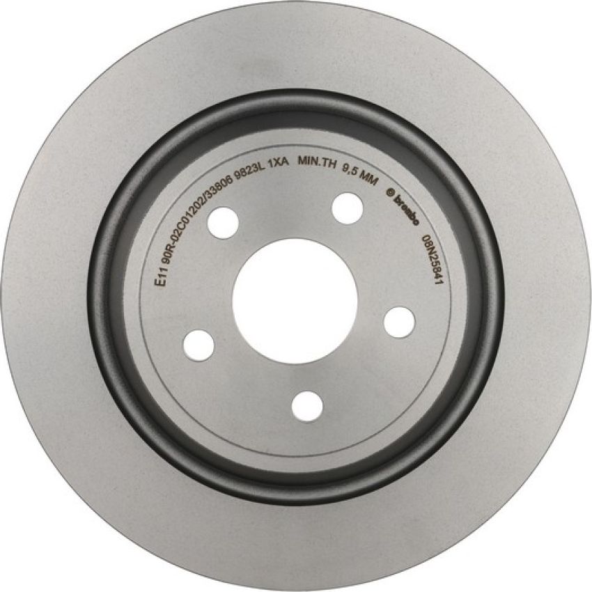 Brembo 08.N258.41 Brembo UV Coated Solid Brake Rotor