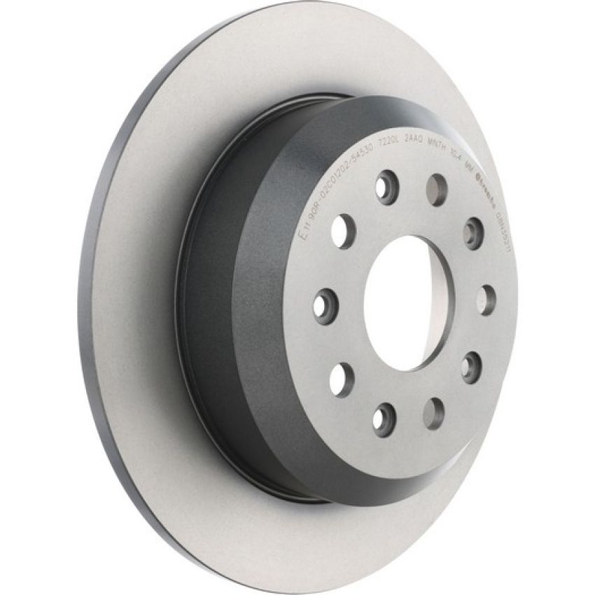 Brembo 08.N352.11 Brembo UV Coated Solid Brake Rotor