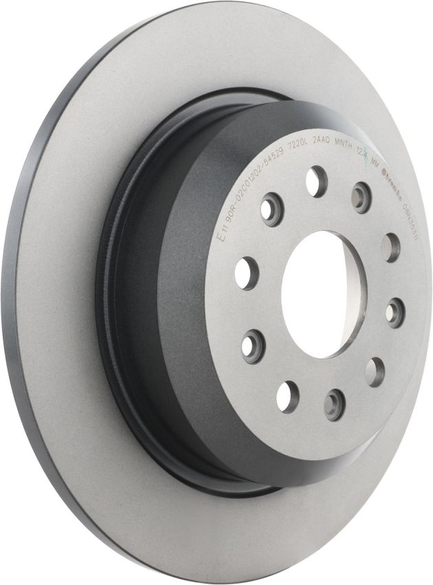 Brembo 08.N353.11 Brembo UV Coated Solid Brake Rotor