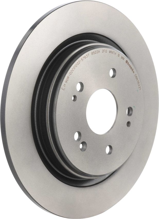 Brembo 08.N362.21 Brembo UV Coated Solid Brake Rotor