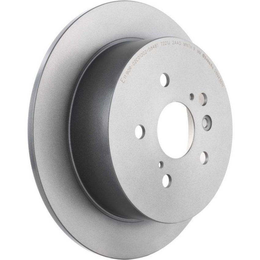 Brembo 08.N430.11 Brembo UV Coated Solid Brake Rotor