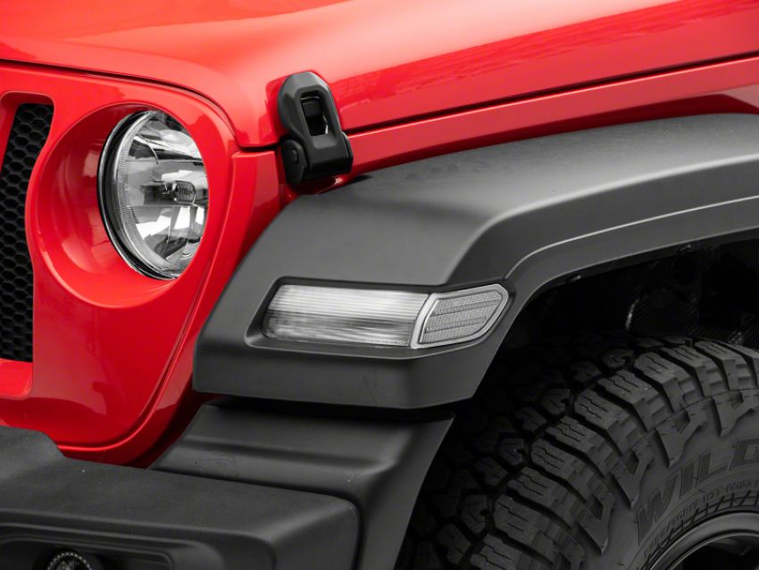 Raxiom J134142-JL 18-23 Jeep Wrangler JL Axial Series LED Fender Flare Marker Lights- Clear