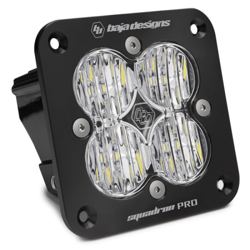Baja Designs 491005 Squadron Pro Black Flush Mount LED Auxiliary Light Pod