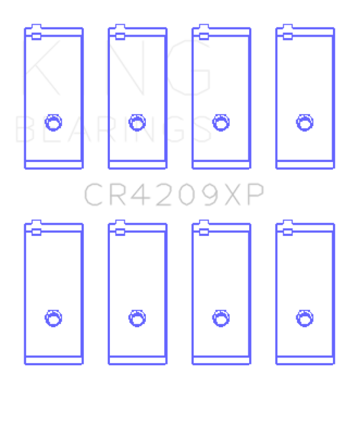 King Toyota 3SGTE (Size 0.025mm) Performance Rod Bearing Set