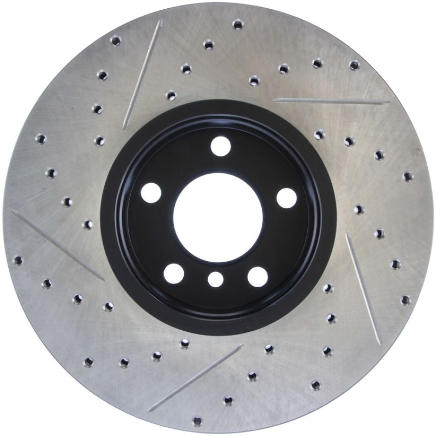 Stoptech 127.34098L Slotted & Drilled Sport Brake Rotor