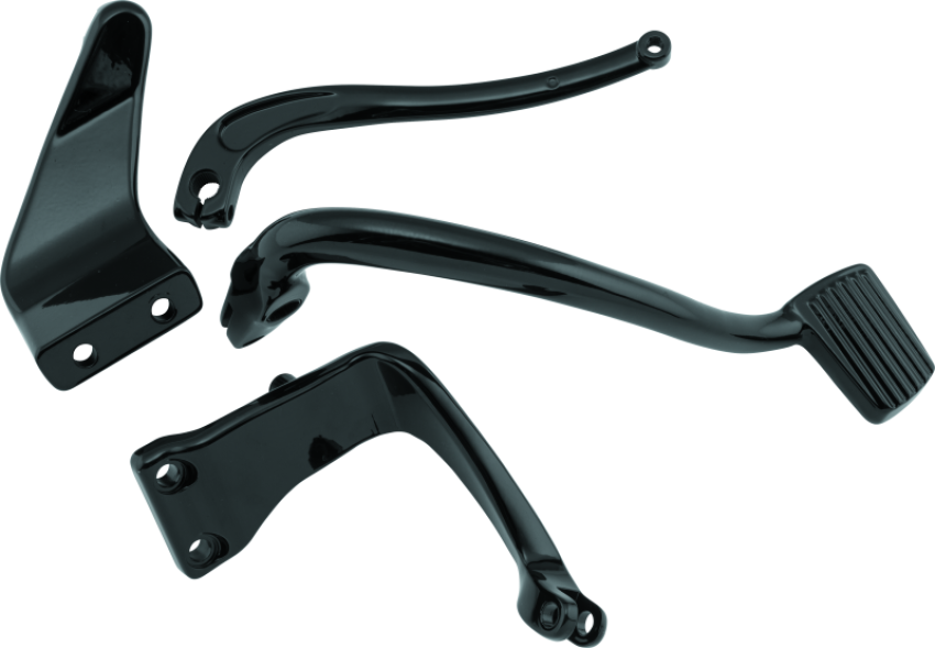 Bikers Choice 492000 06-17 Dyna 2 Inch Extended Mid Control Kit Black