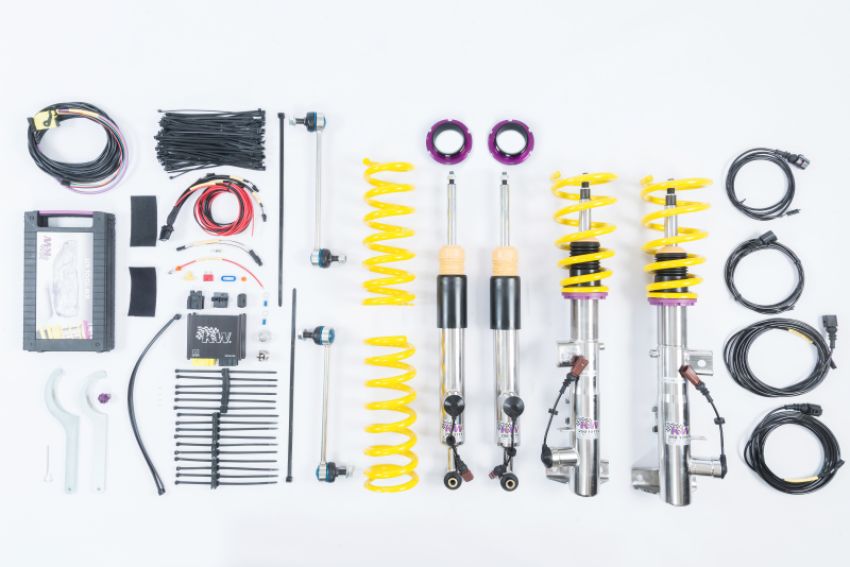 KW 39025003 Coilover Kit DDC ECU C-Class (W204) C300/C350 Sedan RWD