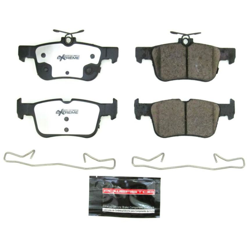 PowerStop Z36-1833A PowerStop - Z36 Truck and SUV Carbon-Fiber Ceramic Brake Pads with Hardware Kit