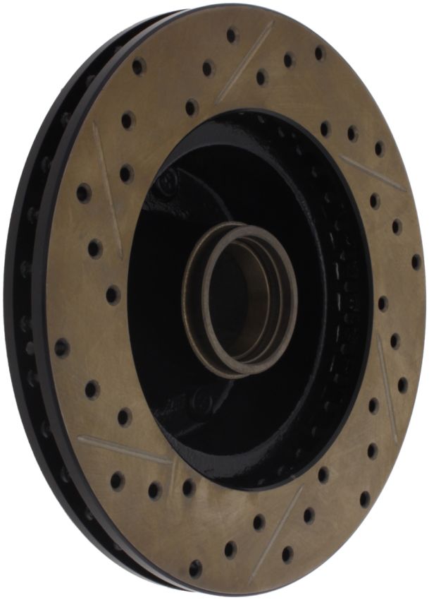 Stoptech 127.62000L Slotted & Drilled Sport Brake Rotor