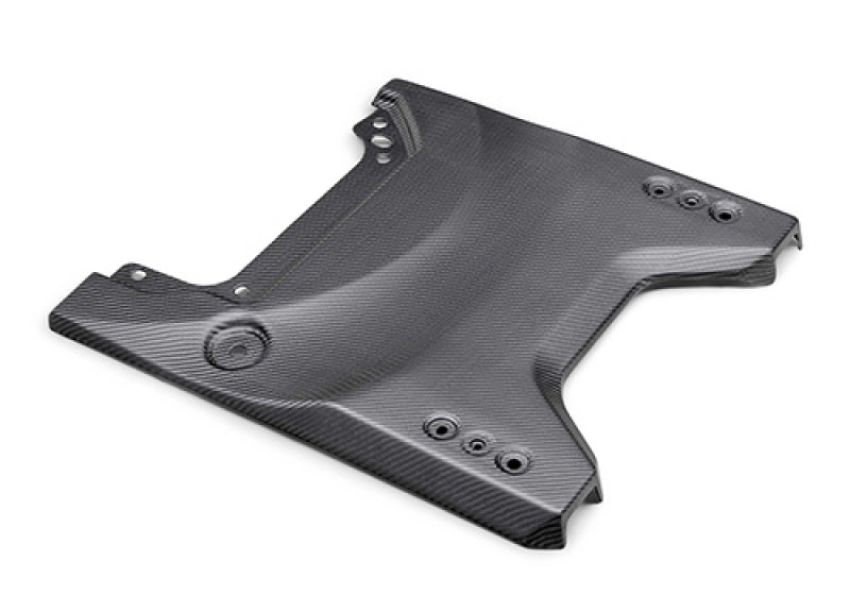 Ford Racing M-16600-BM 2022-2025 Bronco Raptor Carbon Fiber Tailgate Applique-Matte