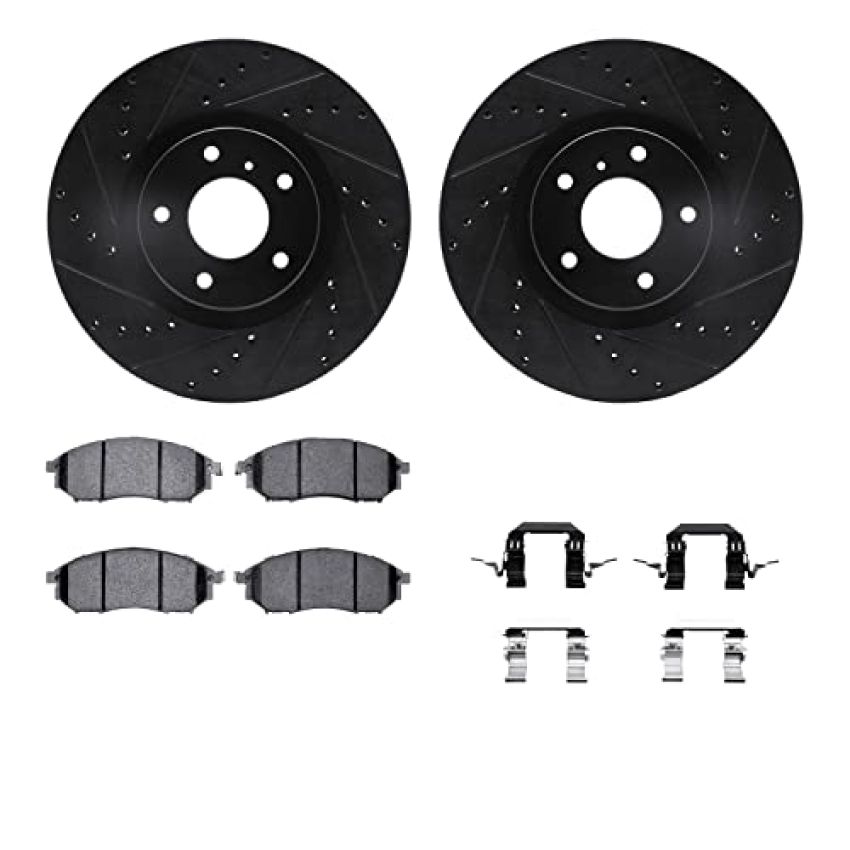 Dynamic Friction 8512-67059 Rotor Kit