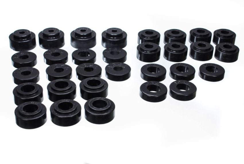 ENERGY SUSPENSION ENE3-4115G 68-72 Chevy Body Mounts Black