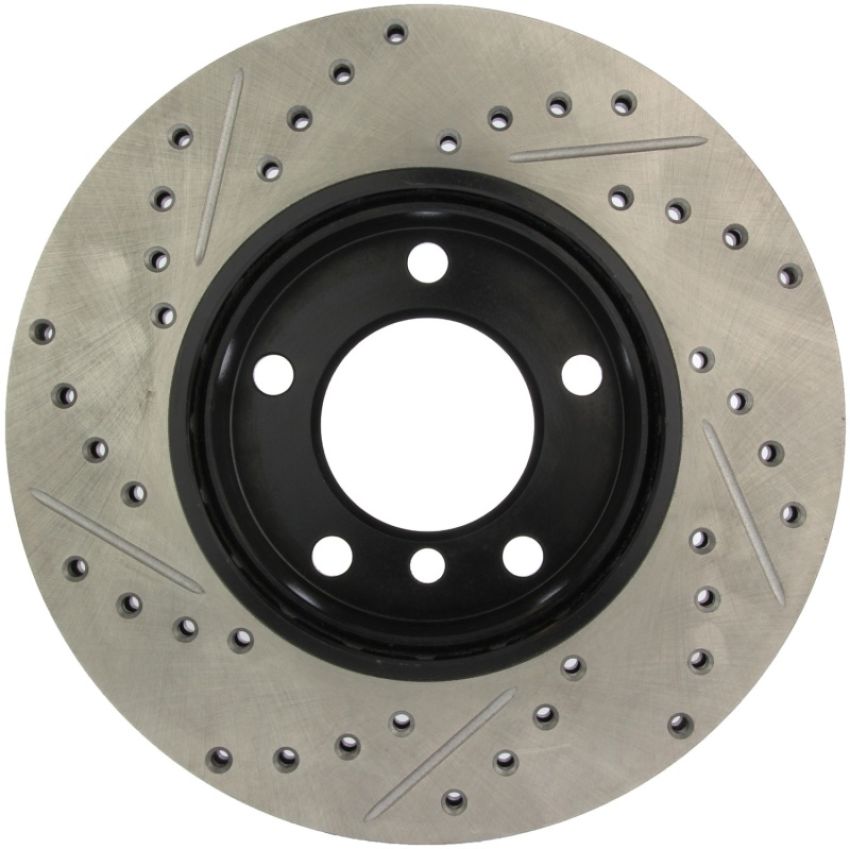 Stoptech 127.34029L Slotted & Drilled Sport Brake Rotor